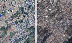 Mayotte : les photos satellites dévoilent l'ampleur de la catastrophe après le passage du cyclone