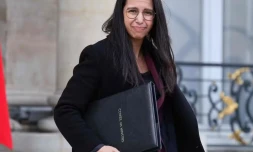 La vice-présidente de l'Assemblée nationale Naima Moutchou, à Paris le 17 juillet 2022