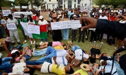 Manifestation pour Madagascar