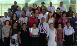 Remise de la médaille du travail