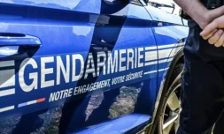 Une fillette de 11 ans a été tuée par balle et son père grièvement blessé dans le jardin de leur maison de Plonevez-du-Faou (Finistère) ( AFP / DENIS CHARLET )