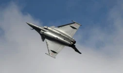 Démonstration de l'avion de Chasse Rafale de Dassault au Bourget, le 16 juin 2019