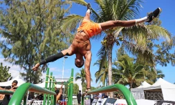 compétition de Street Workout Réunion Cup au Port 