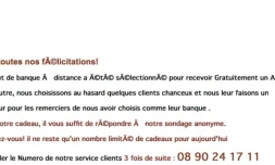 Arnaque crédit agricole 