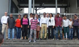 Trois jeunes en situation de handicap signent un contrat avec Le Port