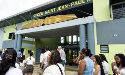 Région : Inauguration du lycée Saint Jean-Paul II à Bras-Panon 
