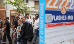 Policiers manifestation 