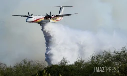 Dash 8 pour Feu de broussailles Ă Savannah Saint-Paul