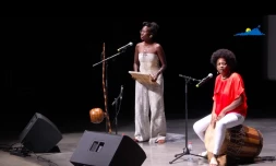 Kaloune et Christine Salem en concert à Stella Matutina