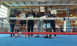 Le Port : trois champions de France en savate boxe française