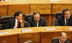 André Thien Ah Koon,,michel fontaine et Didier Robert