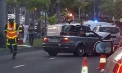 Accident boulevard sud