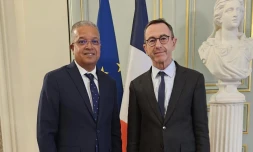 Cirylle Melchior et Bruno Retailleau