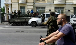 Dans la ville russe de Rostov, Wagner déploie des chars et ses rebelles armés