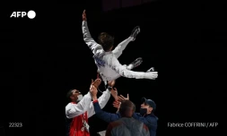 JO-2020 : l'épéiste Romain Cannone décroche la première médaille d'or française