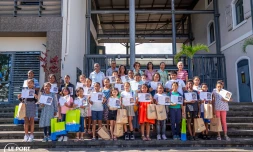 Le Port : les jeunes améliorent leur orthographe