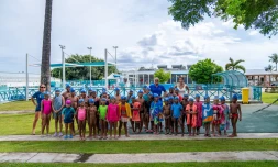 Fin du stage de natation pour les petits vacanciers du Port