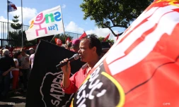 Manifestation contre la réforme des collèges