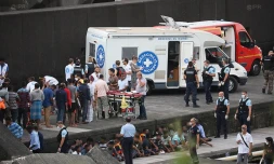 Samedi 13 avril - Sainte-Rose - Un bateau non identifié tente d'accoster dans le port