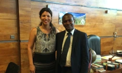 Vanessa Miranville et Ibrahim Aboubacar