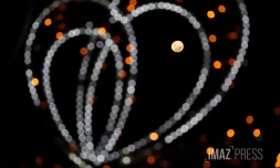 Décoration de noel avec la lune