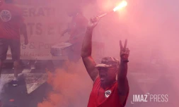 Manifestation à Saint-Denis