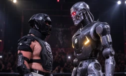 San Fransisco : un humain monte sur le ring face à un robot... pour un combat historique