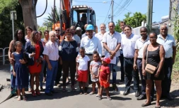 Le maire de Saint-Leu inaugure les travaux de modernisation