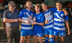 Quatre jeunes du rugby club du Tampon s'envolent pour le stade de France 