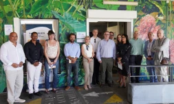 Une nouvelle fresque sur le mur des urgences