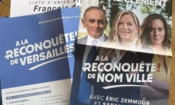 "À la reconquête de Nom Ville" : à Versailles, la liste Reconquête aux municipales oubli le nom de la ville