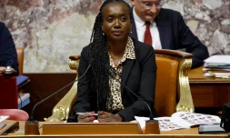  Nadège Abomangoli, 49 ans, vice-présidente de l'Assemblée Nationale et députée LFI.