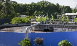 Visite lycéen station épuration St Joseph