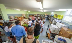 les élus enfants portois visitent les cantines scolaires au Port 