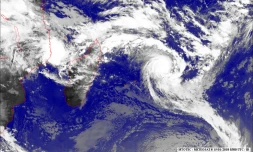 Image satellite Océan Indien (Mtotec)