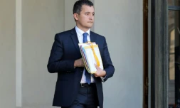 Le ministre de l'Action et des comptes publics, Gérald Darmamin, à Paris le 14 septembre 2017