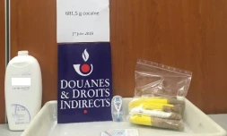 681 grammes de cocaïne saisis dans les bagages d'un voyageur