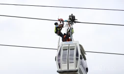 exercice évacuation téléphérique papang 