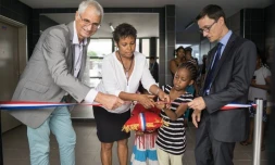 Saint-Denis, inauguration, logement, résidence, Chaudron, SHLMR 