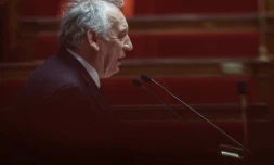 Le Premier ministre François Bayrou à l'Assemblée nationale à Paris, le 10 février 2025 ( AFP / ALAIN JOCARD )