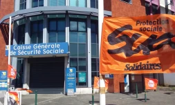 Débrayage CGSS Saint-Denis