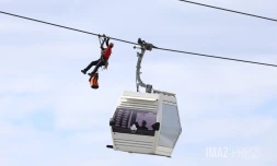 exercice évacuation téléphérique papang 