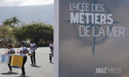 Première pierre du futur lycée des métiers de la mer 