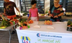 Marché péi pour les enfants à Saint Denis