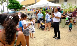 Saint-Paul : journée de la petite enfance, un moment convivial et créatif sur le front de mer