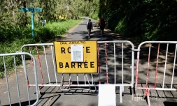 Route forestière de Mafate fermée 