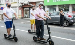 Saint-Joseph : des trottinettes électriques en libre service 