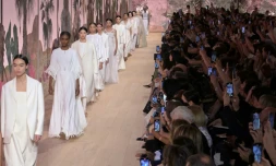 Défilé Dior haute couture à Paris, le 3 juillet 2023