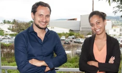 Michel Thiers, Président Directeur Général de Zotcar et Hilary Dafreville, Directrice Générale adjointe