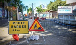 Saint-Leu travaux du réseau d'assainissement